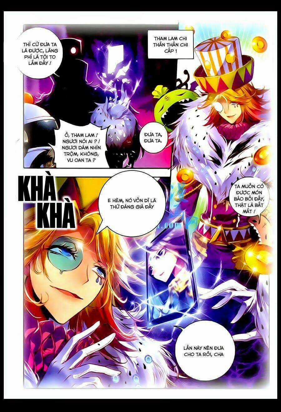 Đấu La Đại Lục Ngoại Truyện Thần Giới Truyền Thuyết Chapter 2 trang 7