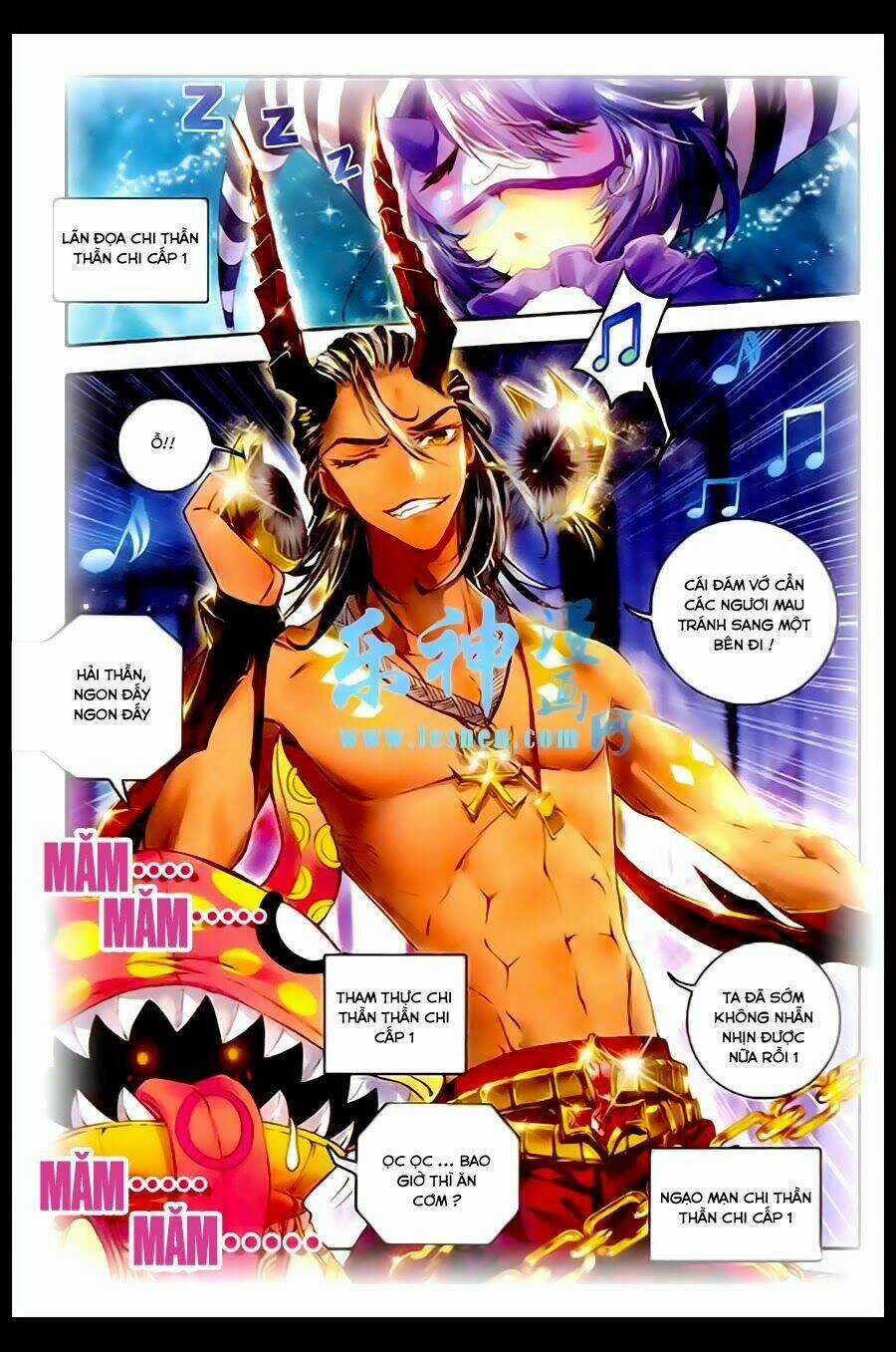 Đấu La Đại Lục Ngoại Truyện Thần Giới Truyền Thuyết Chapter 2 trang 9