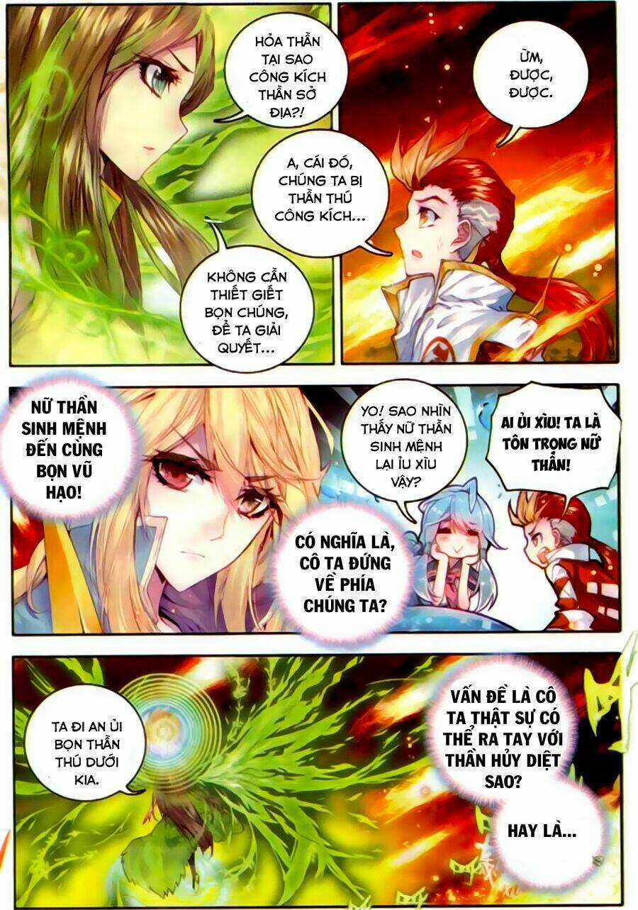 Đấu La Đại Lục Ngoại Truyện Thần Giới Truyền Thuyết Chapter 22 trang 11