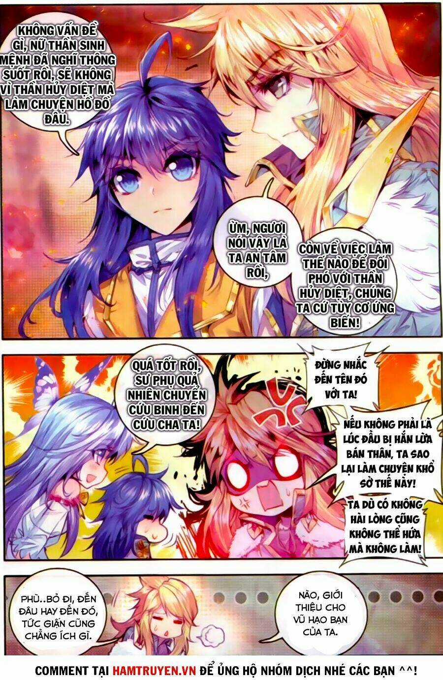 Đấu La Đại Lục Ngoại Truyện Thần Giới Truyền Thuyết Chapter 22 trang 12