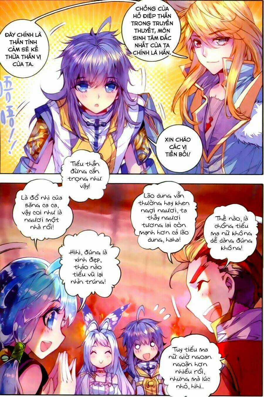 Đấu La Đại Lục Ngoại Truyện Thần Giới Truyền Thuyết Chapter 22 trang 14