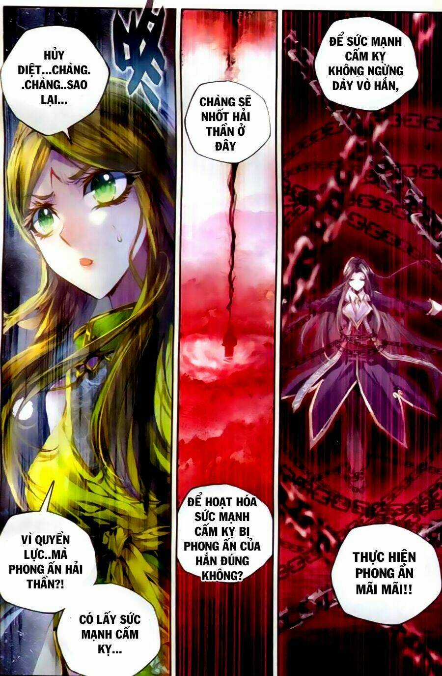 Đấu La Đại Lục Ngoại Truyện Thần Giới Truyền Thuyết Chapter 24 trang 12