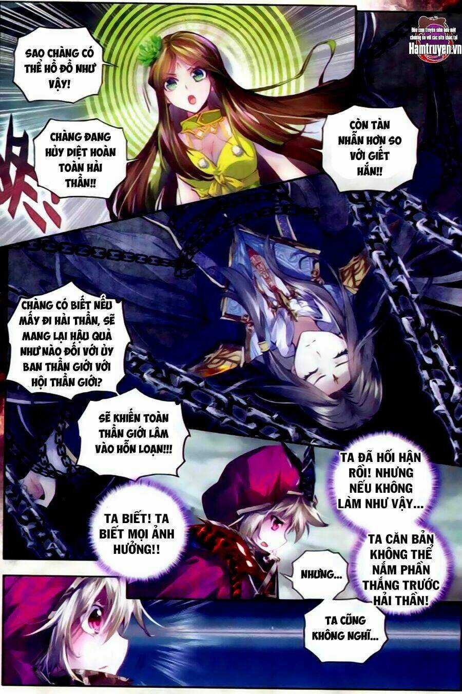 Đấu La Đại Lục Ngoại Truyện Thần Giới Truyền Thuyết Chapter 24 trang 13