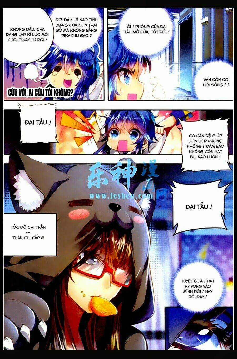 Đấu La Đại Lục Ngoại Truyện Thần Giới Truyền Thuyết Chapter 3 trang 10