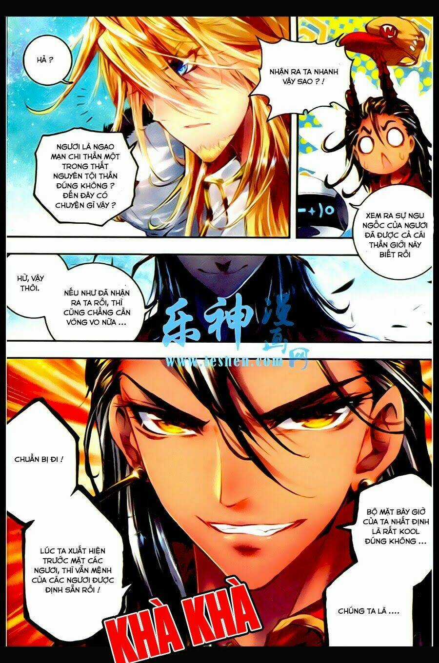 Đấu La Đại Lục Ngoại Truyện Thần Giới Truyền Thuyết Chapter 3 trang 16