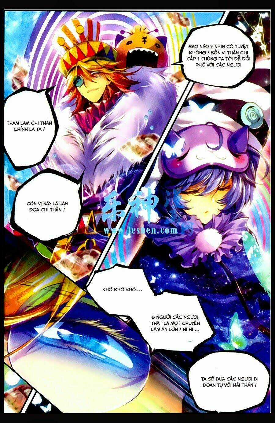 Đấu La Đại Lục Ngoại Truyện Thần Giới Truyền Thuyết Chapter 3 trang 20