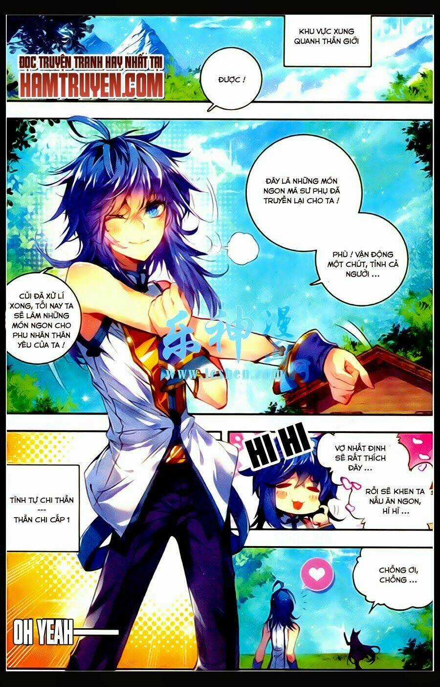 Đấu La Đại Lục Ngoại Truyện Thần Giới Truyền Thuyết Chapter 3 trang 3