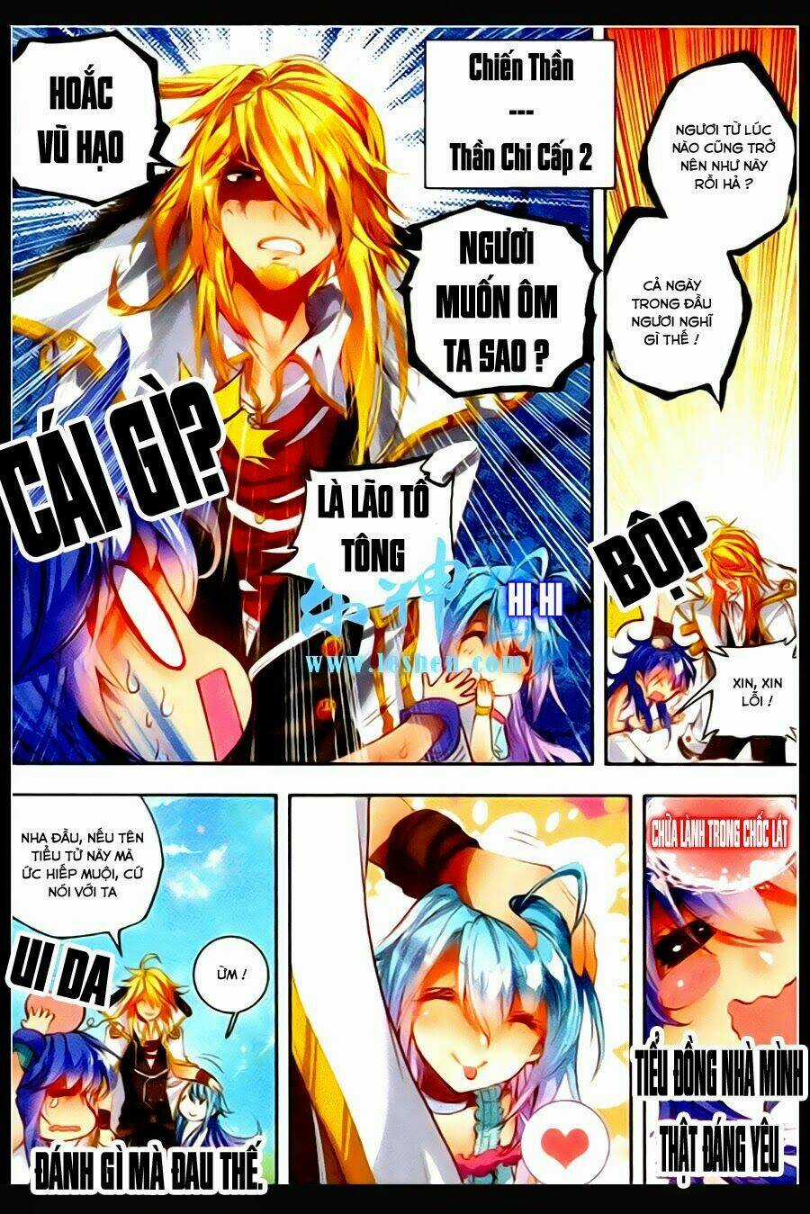 Đấu La Đại Lục Ngoại Truyện Thần Giới Truyền Thuyết Chapter 3 trang 7