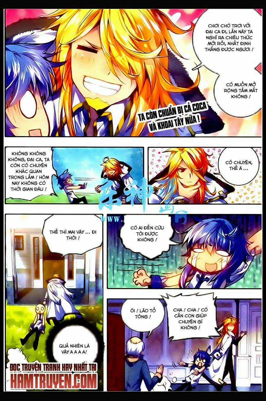 Đấu La Đại Lục Ngoại Truyện Thần Giới Truyền Thuyết Chapter 3 trang 9