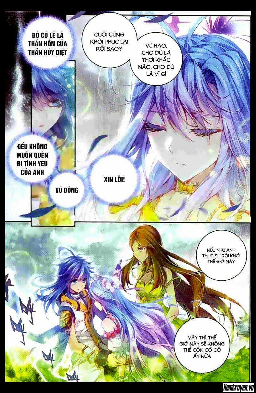 Đấu La Đại Lục Ngoại Truyện Thần Giới Truyền Thuyết Chapter 30 trang 15