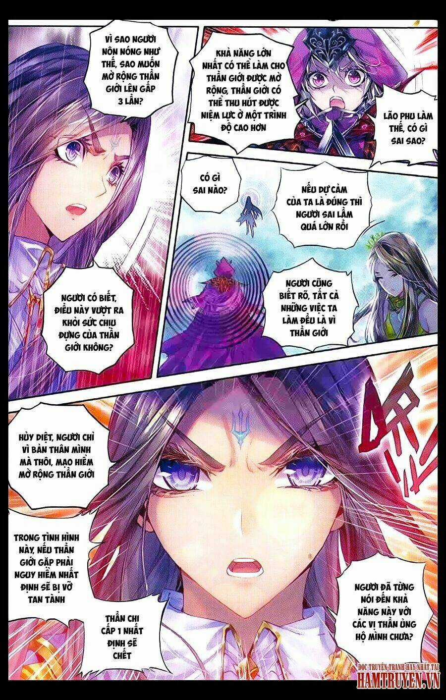 Đấu La Đại Lục Ngoại Truyện Thần Giới Truyền Thuyết Chapter 31 trang 18