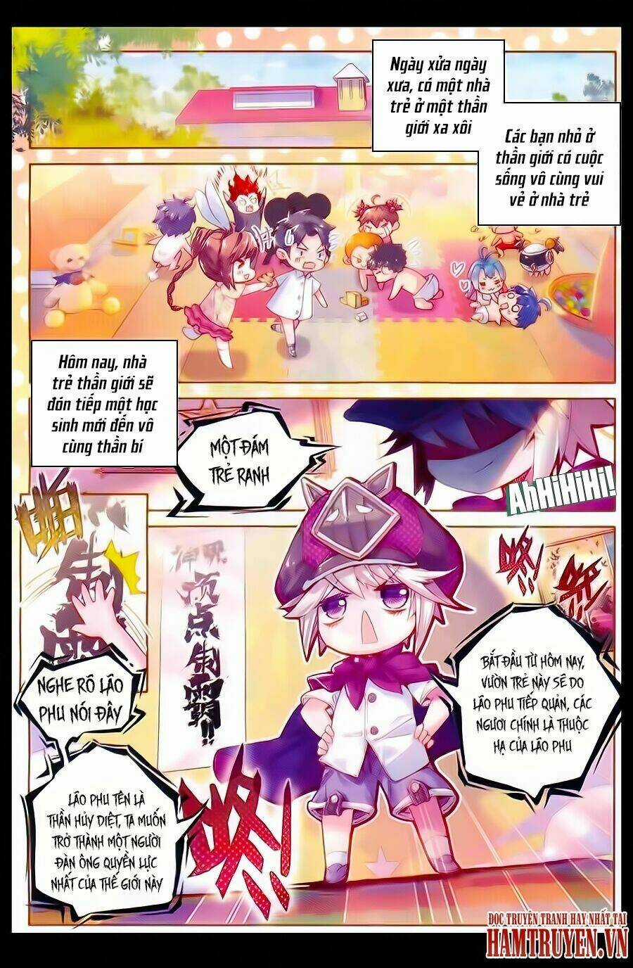 Đấu La Đại Lục Ngoại Truyện Thần Giới Truyền Thuyết Chapter 32.5 trang 3