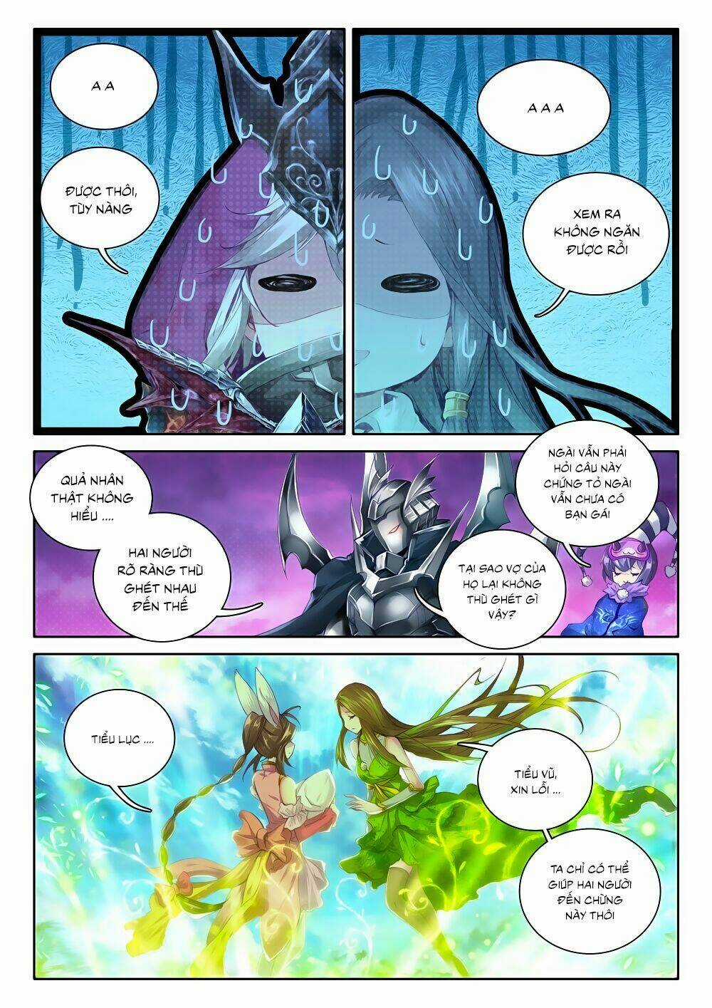 Đấu La Đại Lục Ngoại Truyện Thần Giới Truyền Thuyết Chapter 32 trang 13