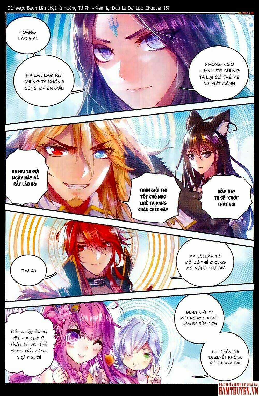 Đấu La Đại Lục Ngoại Truyện Thần Giới Truyền Thuyết Chapter 32 trang 7