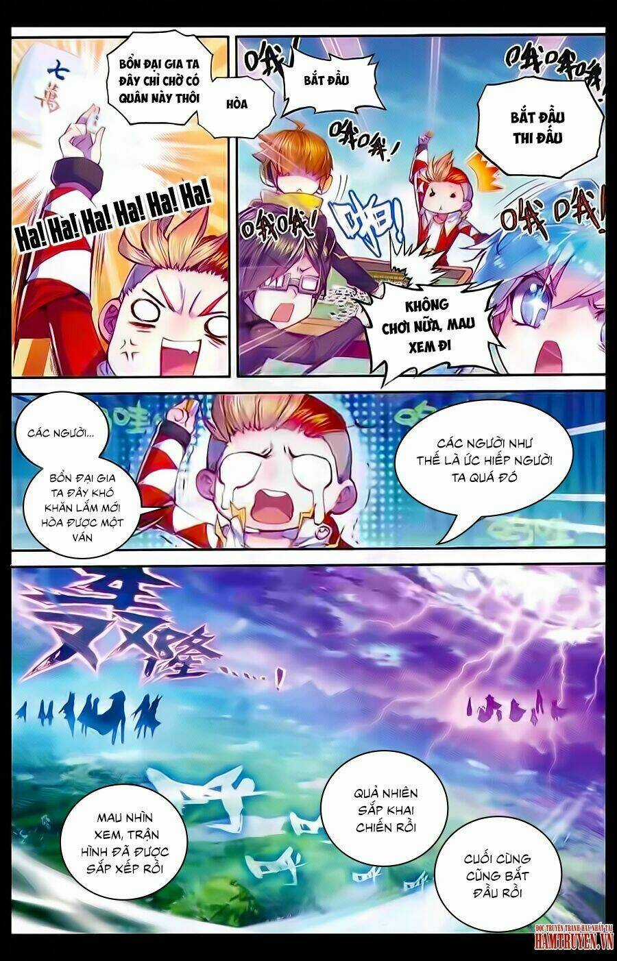 Đấu La Đại Lục Ngoại Truyện Thần Giới Truyền Thuyết Chapter 33 trang 14