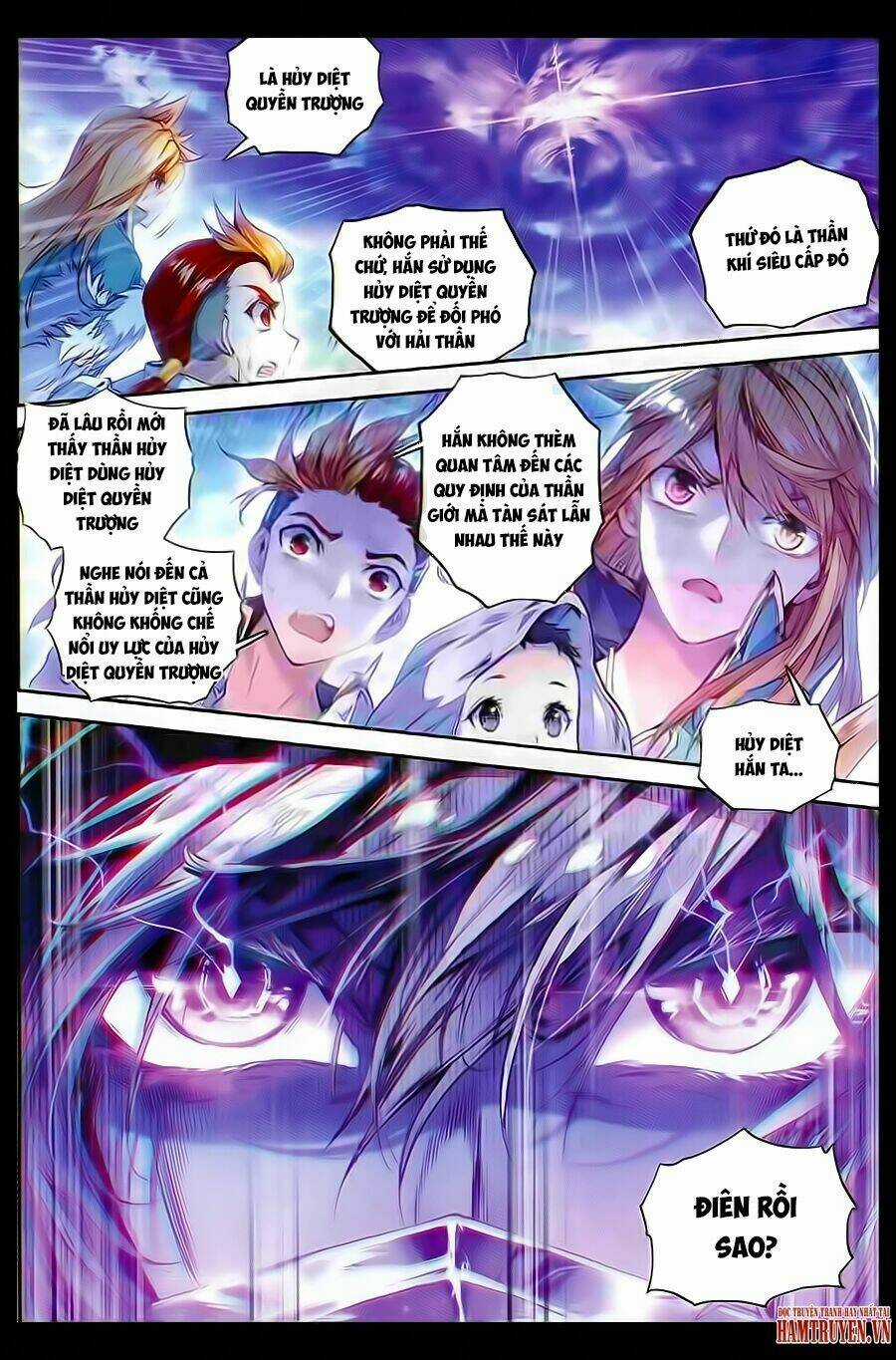 Đấu La Đại Lục Ngoại Truyện Thần Giới Truyền Thuyết Chapter 33 trang 20