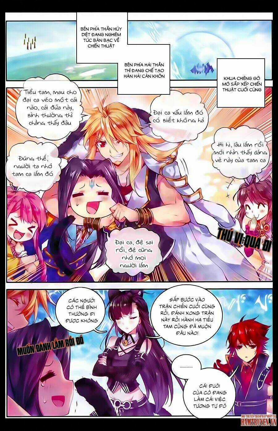 Đấu La Đại Lục Ngoại Truyện Thần Giới Truyền Thuyết Chapter 33 trang 8