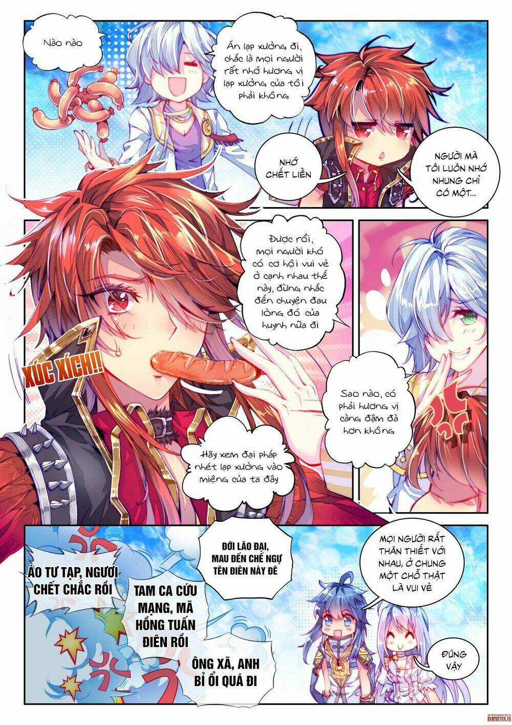 Đấu La Đại Lục Ngoại Truyện Thần Giới Truyền Thuyết Chapter 33 trang 9