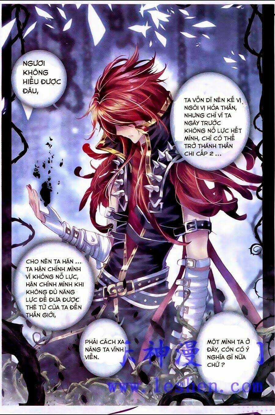 Đấu La Đại Lục Ngoại Truyện Thần Giới Truyền Thuyết Chapter 4 trang 19