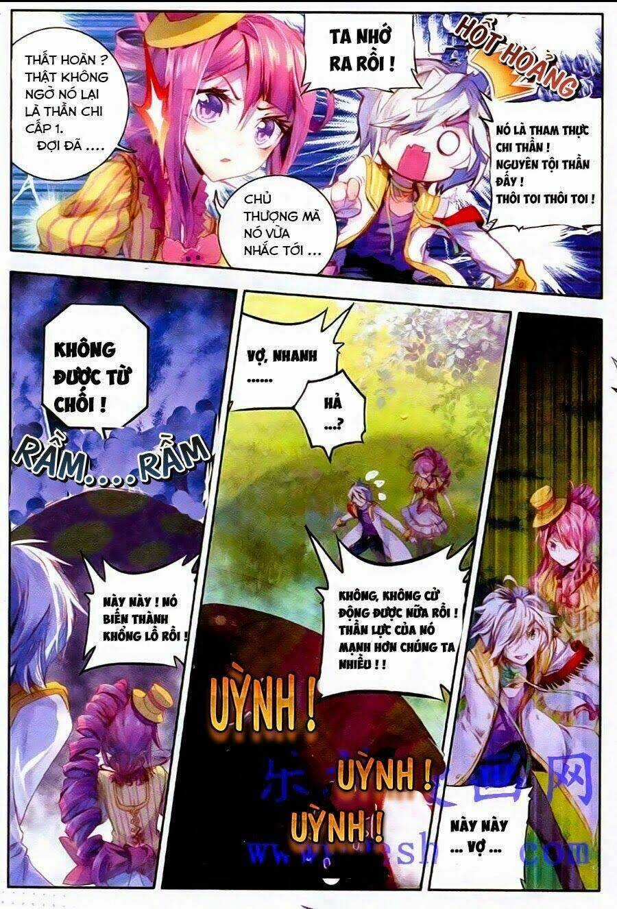 Đấu La Đại Lục Ngoại Truyện Thần Giới Truyền Thuyết Chapter 4 trang 6