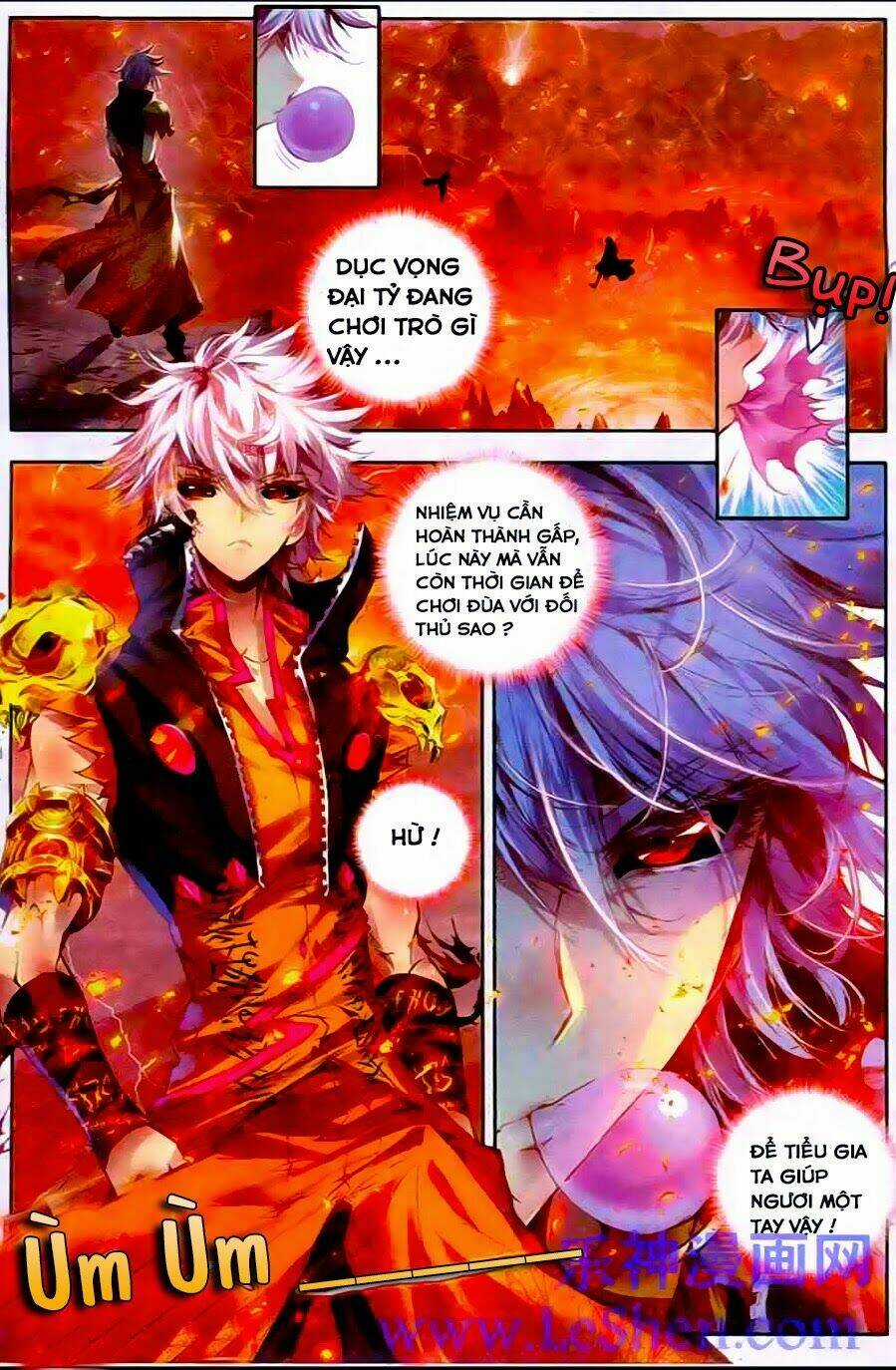 Đấu La Đại Lục Ngoại Truyện Thần Giới Truyền Thuyết Chapter 5 trang 2