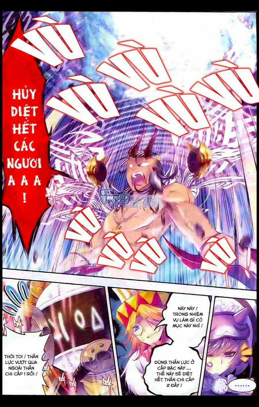 Đấu La Đại Lục Ngoại Truyện Thần Giới Truyền Thuyết Chapter 7 trang 10