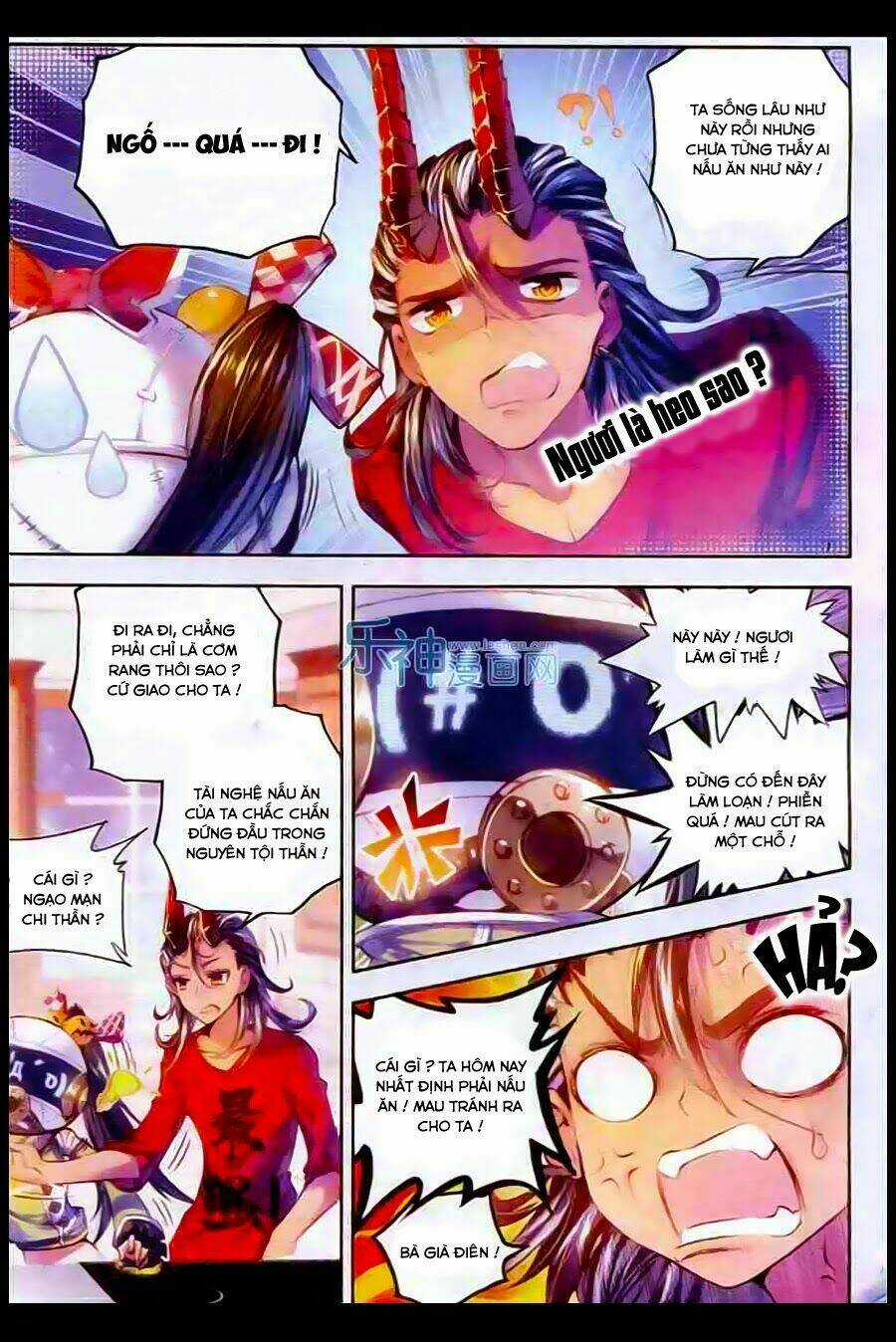 Đấu La Đại Lục Ngoại Truyện Thần Giới Truyền Thuyết Chapter 7 trang 4