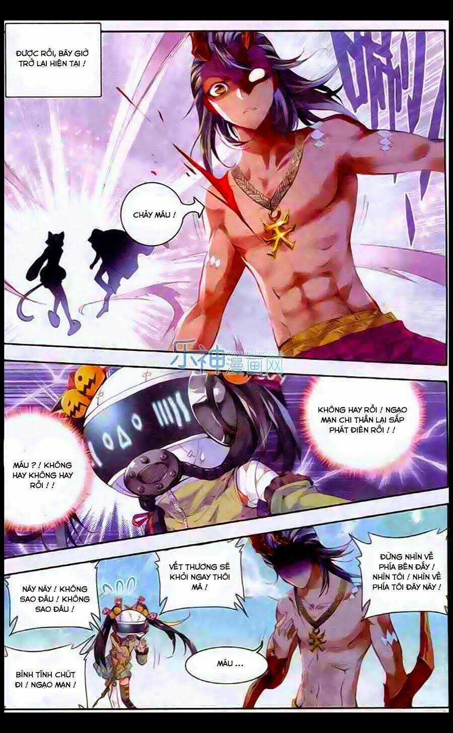 Đấu La Đại Lục Ngoại Truyện Thần Giới Truyền Thuyết Chapter 7 trang 8