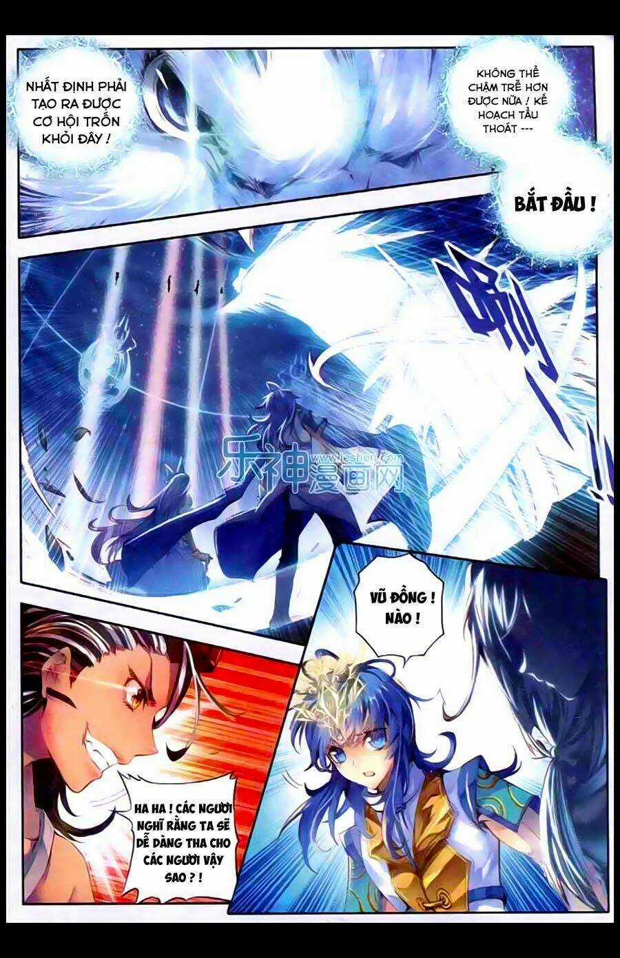 Đấu La Đại Lục Ngoại Truyện Thần Giới Truyền Thuyết Chapter 9 trang 3