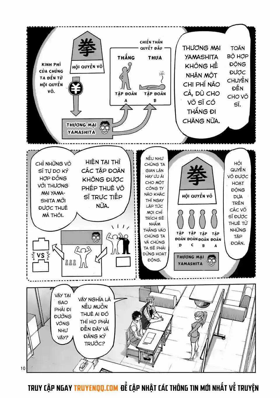 Đấu Trường Ngầm Chapter 10 trang 10