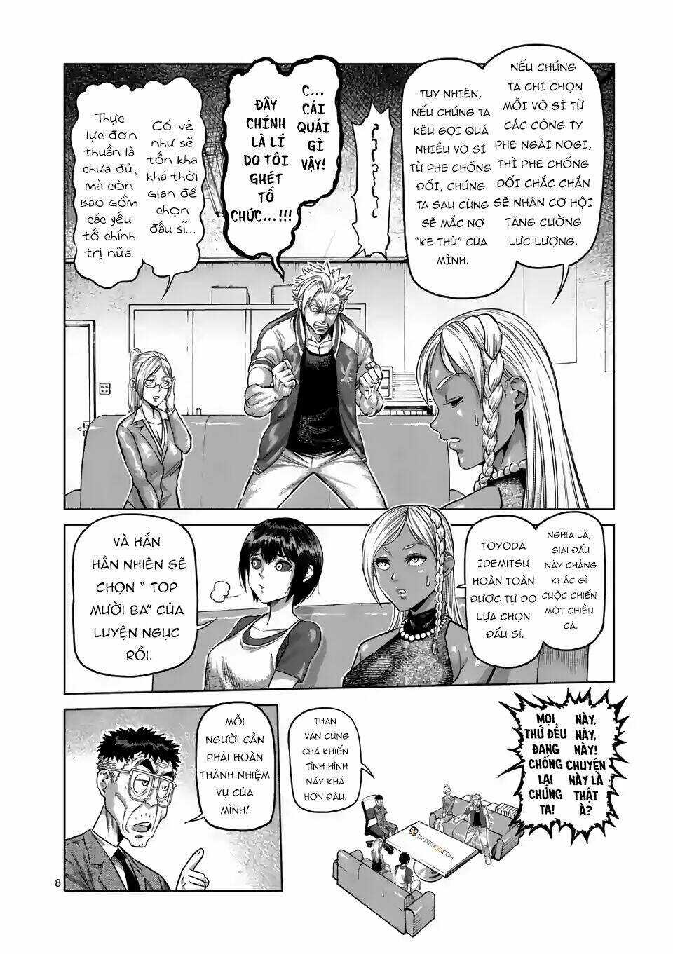 Đấu Trường Ngầm Chapter 14 trang 8