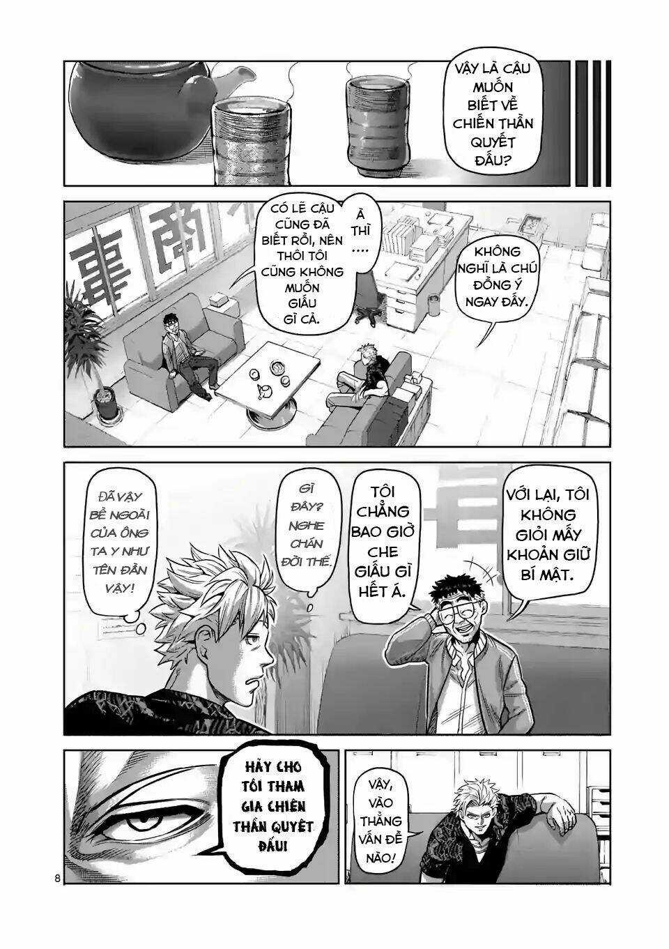 Đấu Trường Ngầm Chapter 2 trang 8