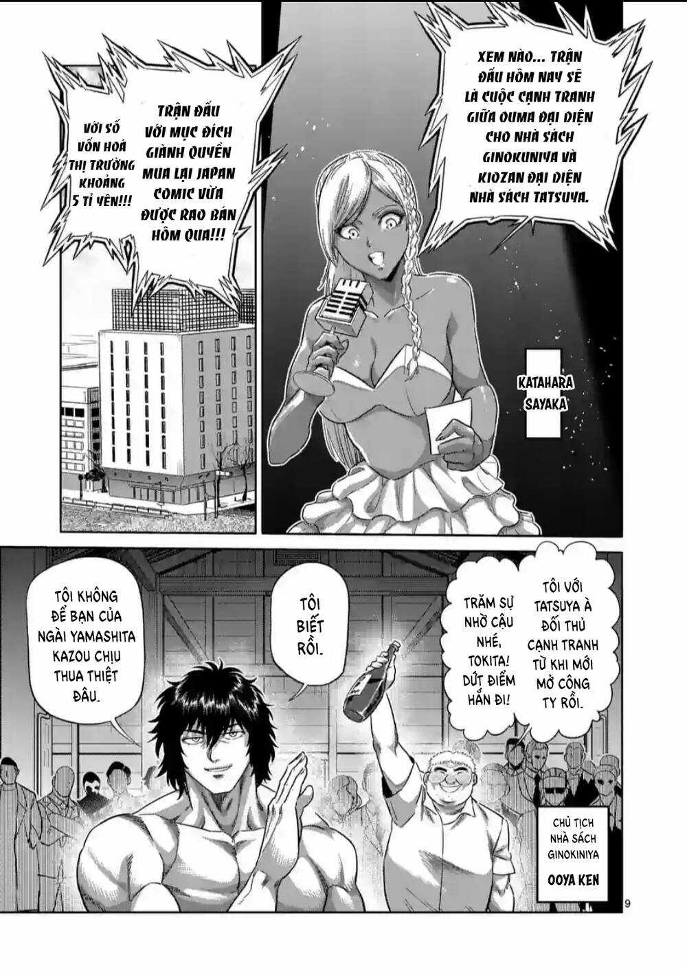 Đấu Trường Ngầm Chapter 221 trang 9