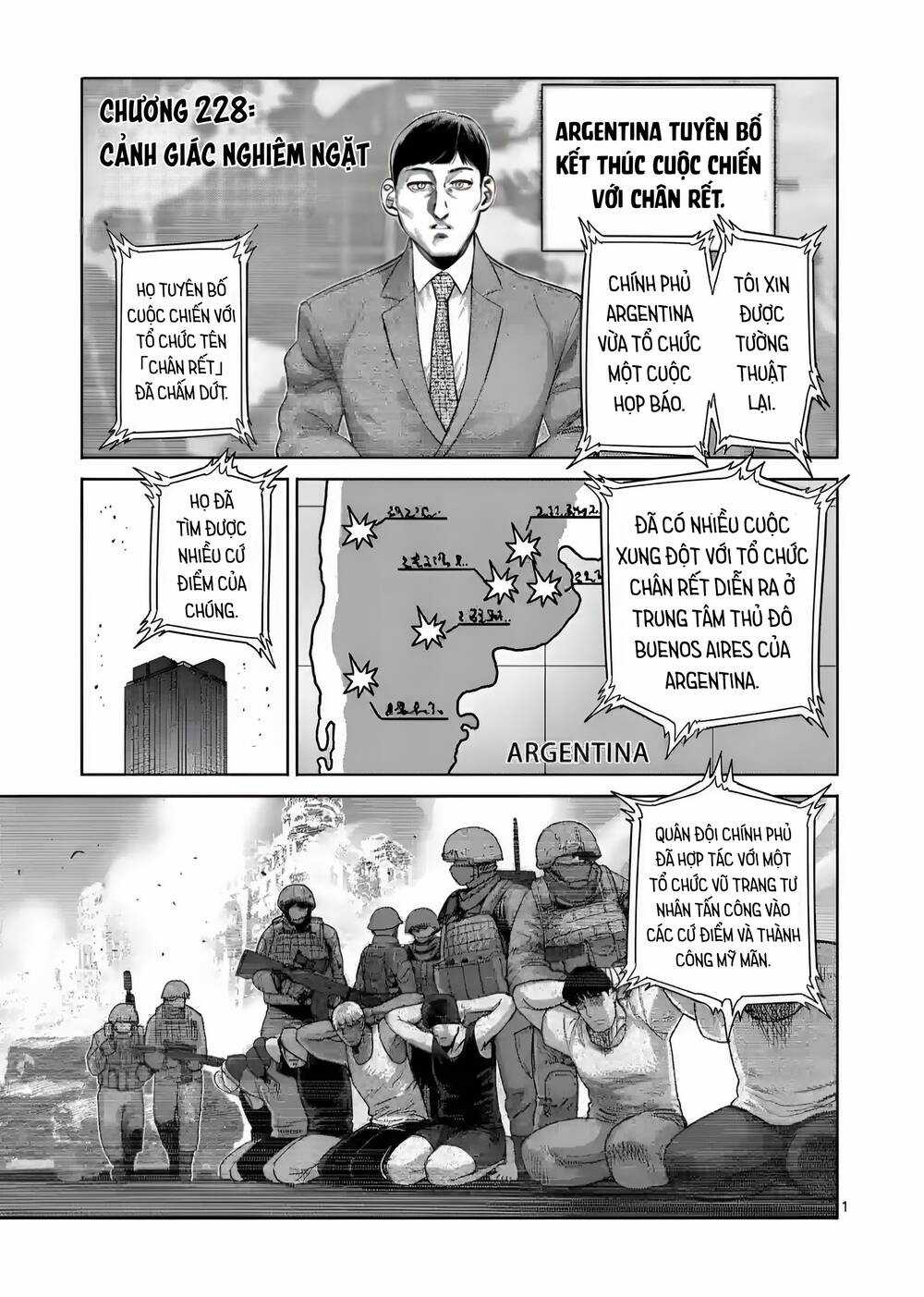 Đấu Trường Ngầm Chapter 228 trang 1