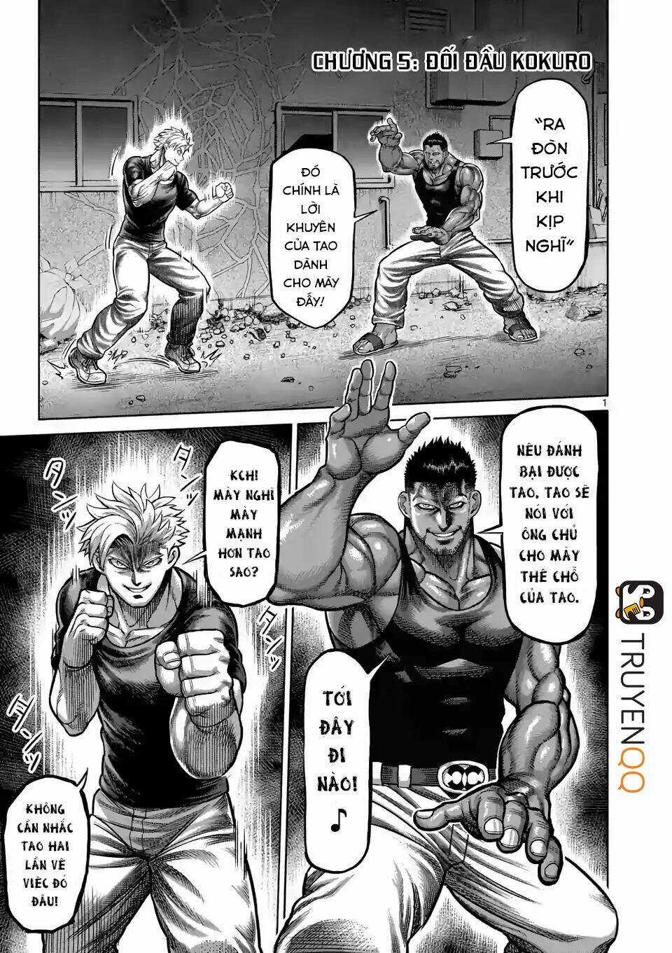 Đấu Trường Ngầm Chapter 6 trang 1