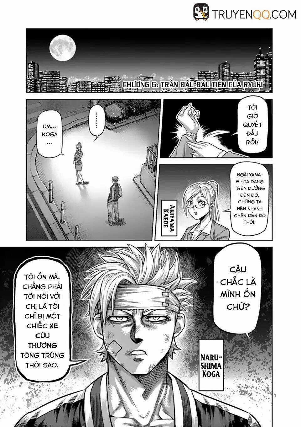 Đấu Trường Ngầm Chapter 7 trang 1