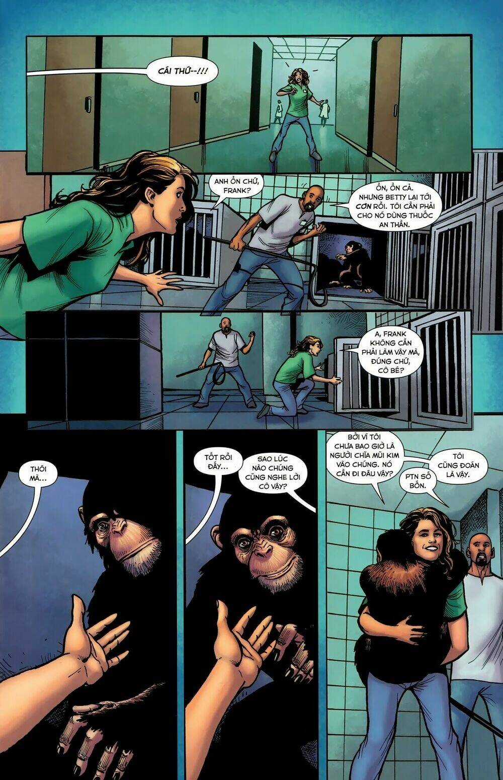 Dawn Of The Planet Of The Apes - Contagion [One Shot] Chapter 1 trang 9