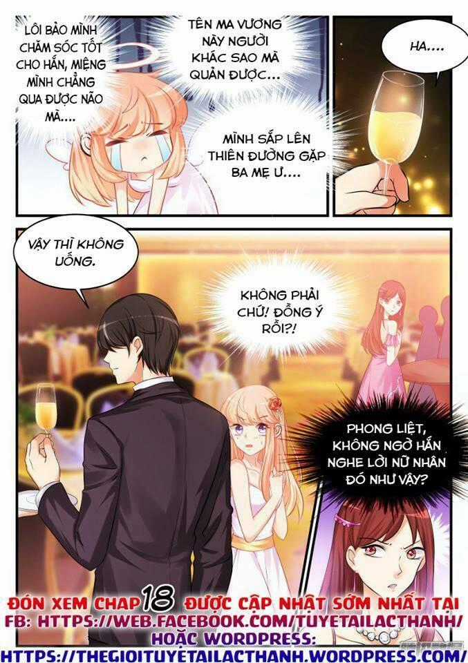 Dạy Bảo Ma Vương Lão Công Chapter 17 trang 8