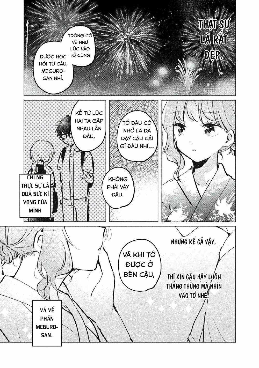 Đây Không Phải Lần Đầu Của Meguro-san Chapter 10 trang 13