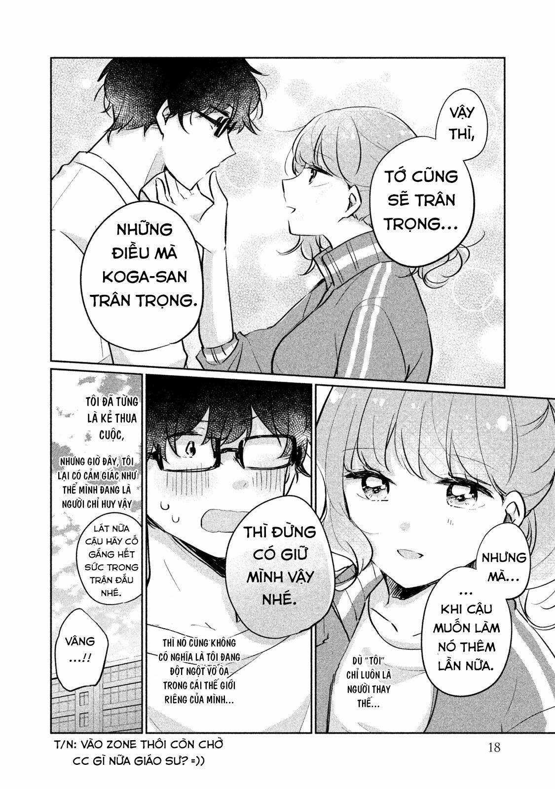 Đây Không Phải Lần Đầu Của Meguro-san Chapter 11 trang 16