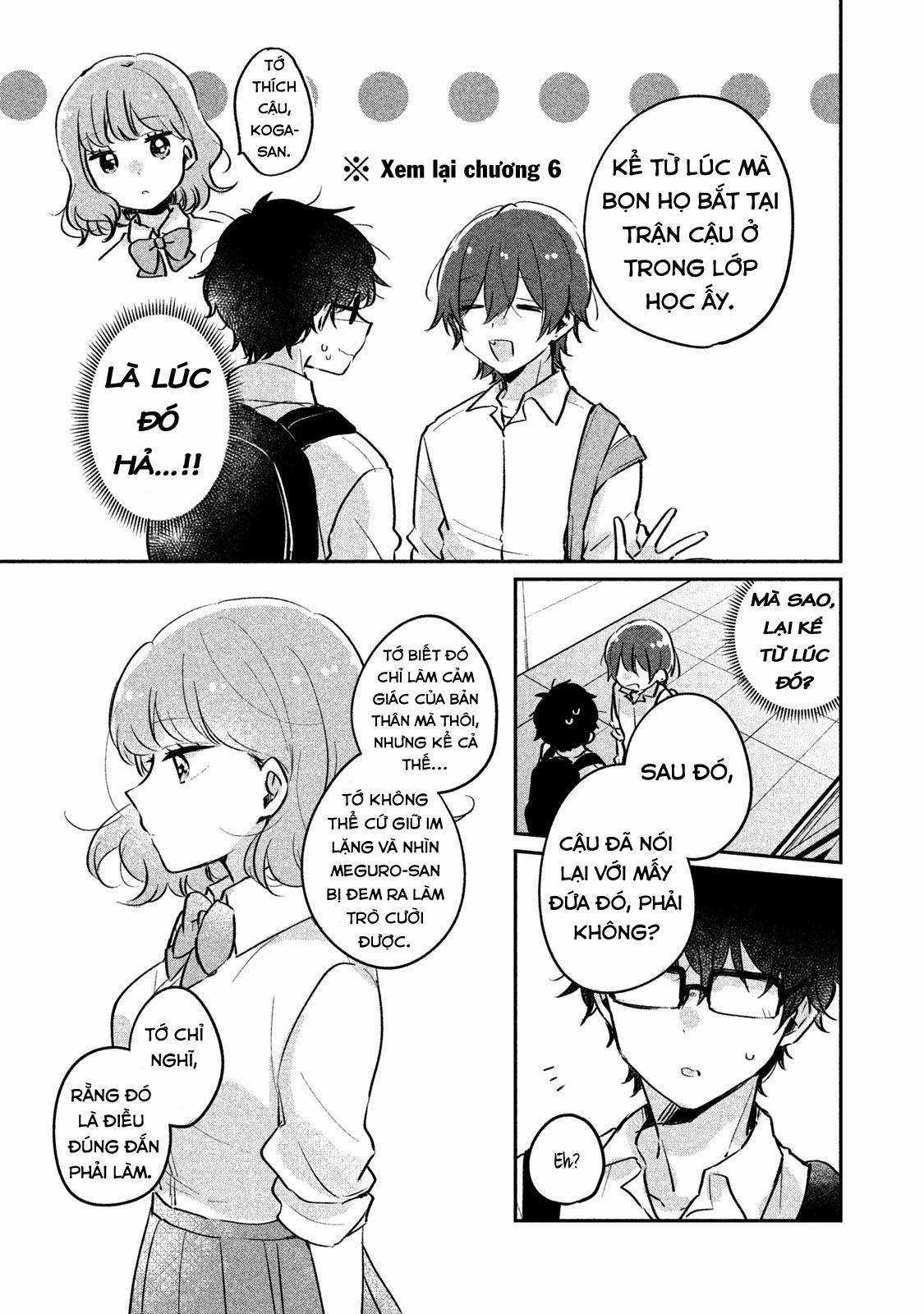 Đây Không Phải Lần Đầu Của Meguro-san Chapter 12 trang 8