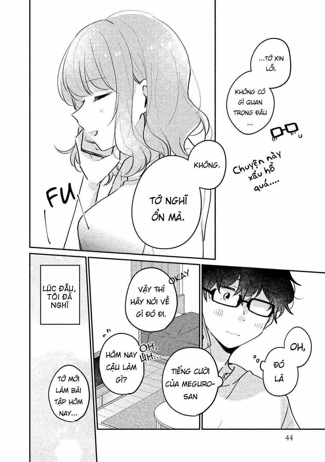 Đây Không Phải Lần Đầu Của Meguro-san Chapter 13 trang 10