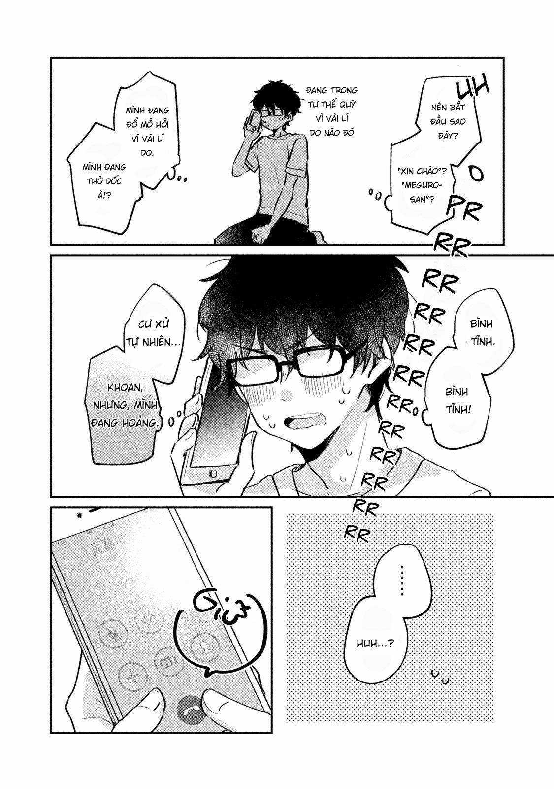 Đây Không Phải Lần Đầu Của Meguro-san Chapter 13 trang 4