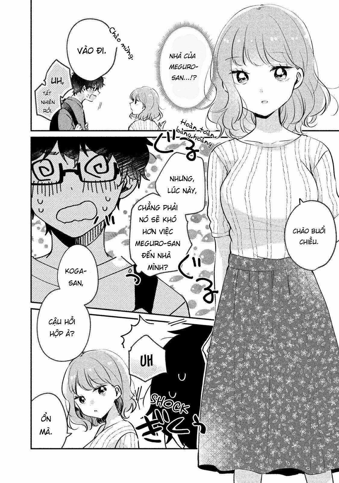 Đây Không Phải Lần Đầu Của Meguro-san Chapter 14 trang 4
