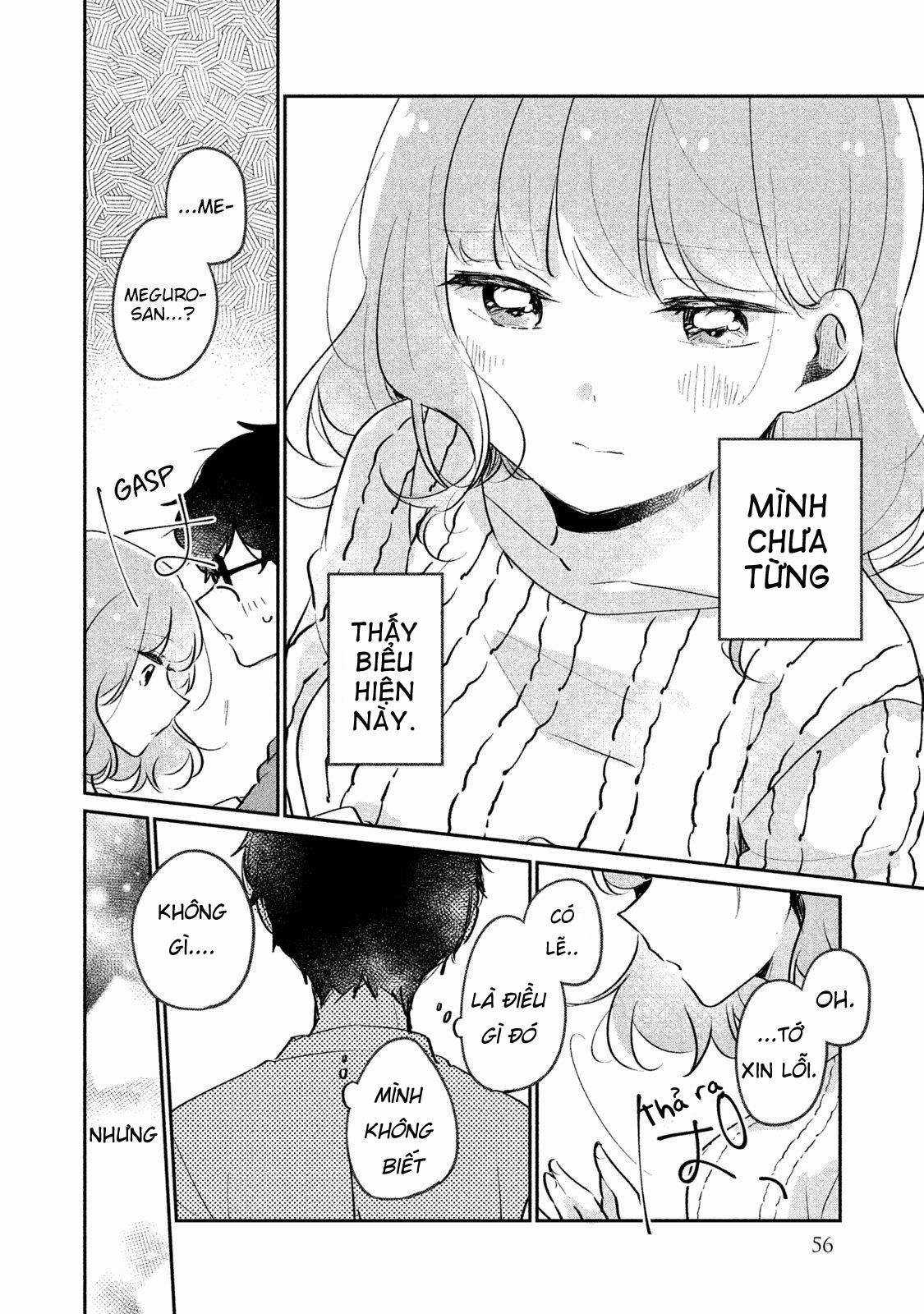 Đây Không Phải Lần Đầu Của Meguro-san Chapter 14 trang 9