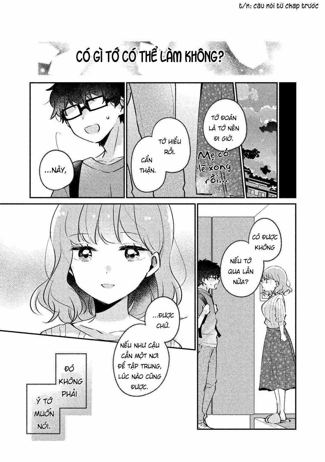 Đây Không Phải Lần Đầu Của Meguro-san Chapter 15 trang 11