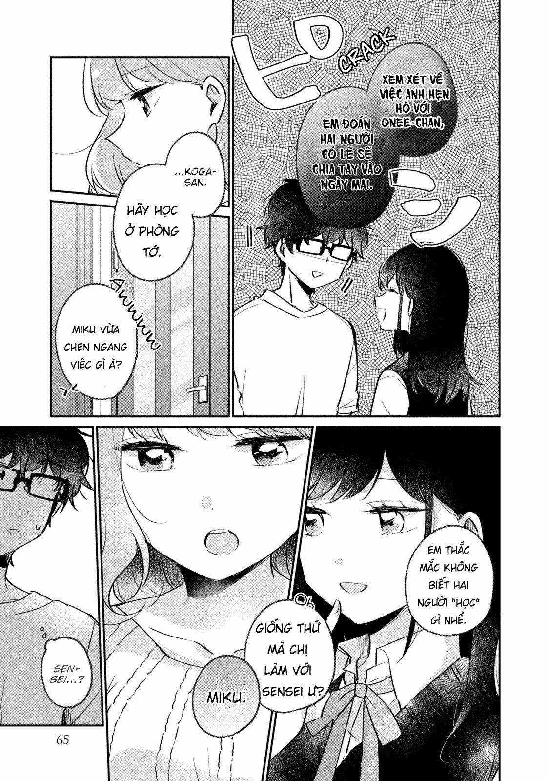 Đây Không Phải Lần Đầu Của Meguro-san Chapter 15 trang 3