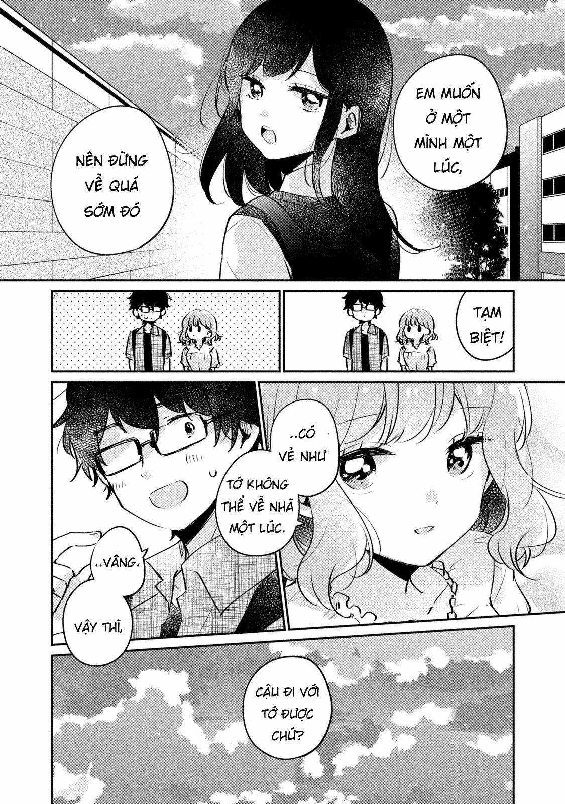 Đây Không Phải Lần Đầu Của Meguro-san Chapter 16 trang 14