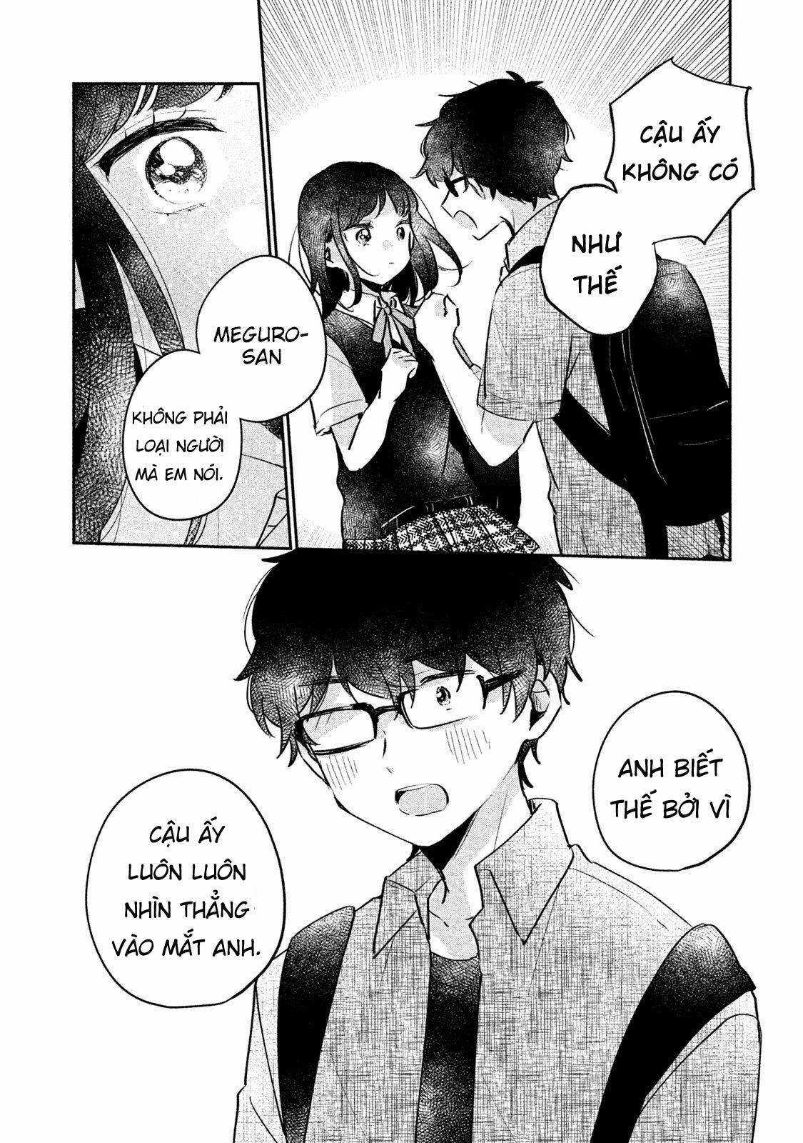 Đây Không Phải Lần Đầu Của Meguro-san Chapter 16 trang 4