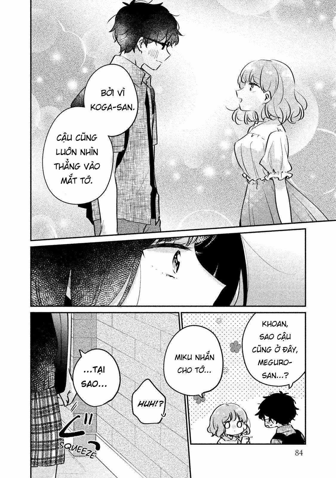 Đây Không Phải Lần Đầu Của Meguro-san Chapter 16 trang 8